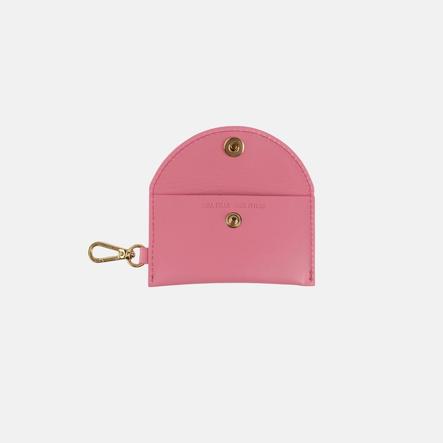 Mila & Coco - Pink Leather Poop Bag Holder
