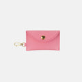 Mila & Coco - Pink Leather Poop Bag Holder