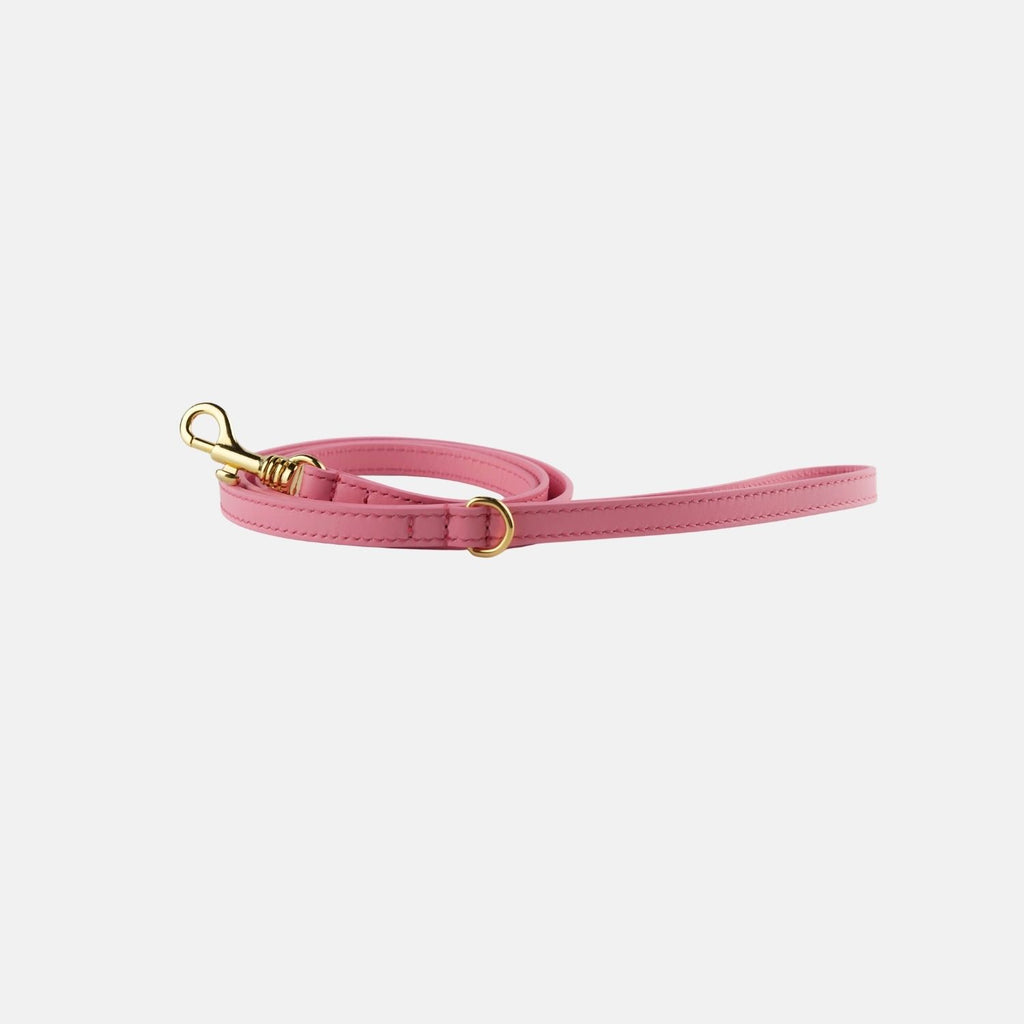 Mila & Coco - Pink Leather Leash